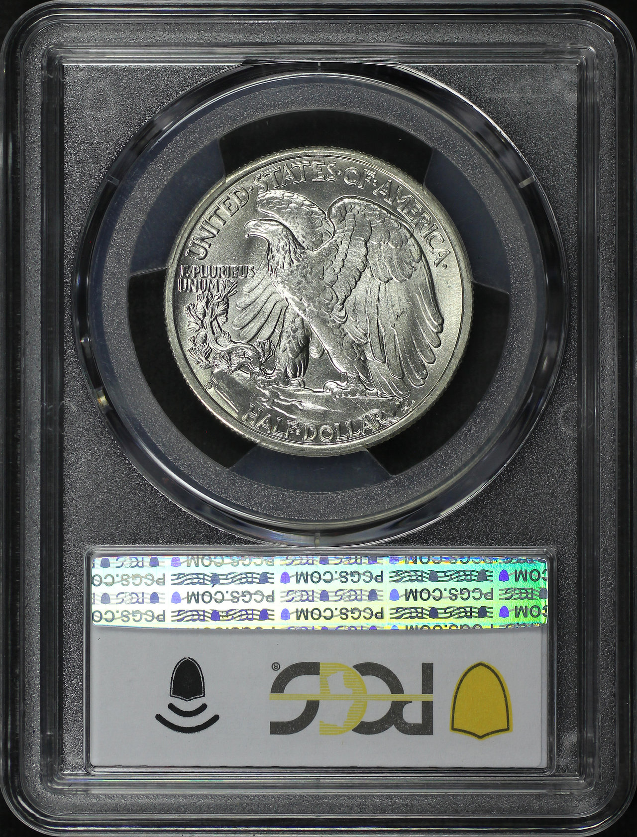 Reverse of this 1941-S Walking Liberty Half Dollar PCGS MS-66
