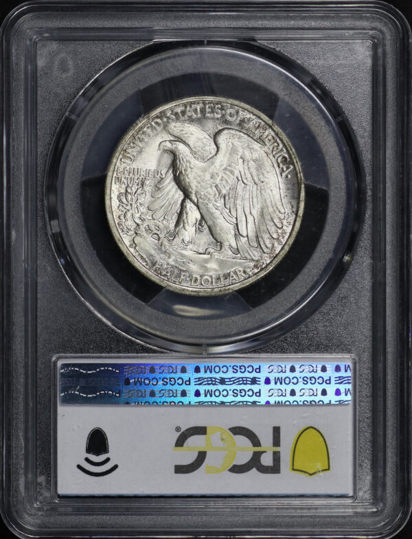Reverse of this 1941-S Walking Liberty Half Dollar PCGS MS-66+