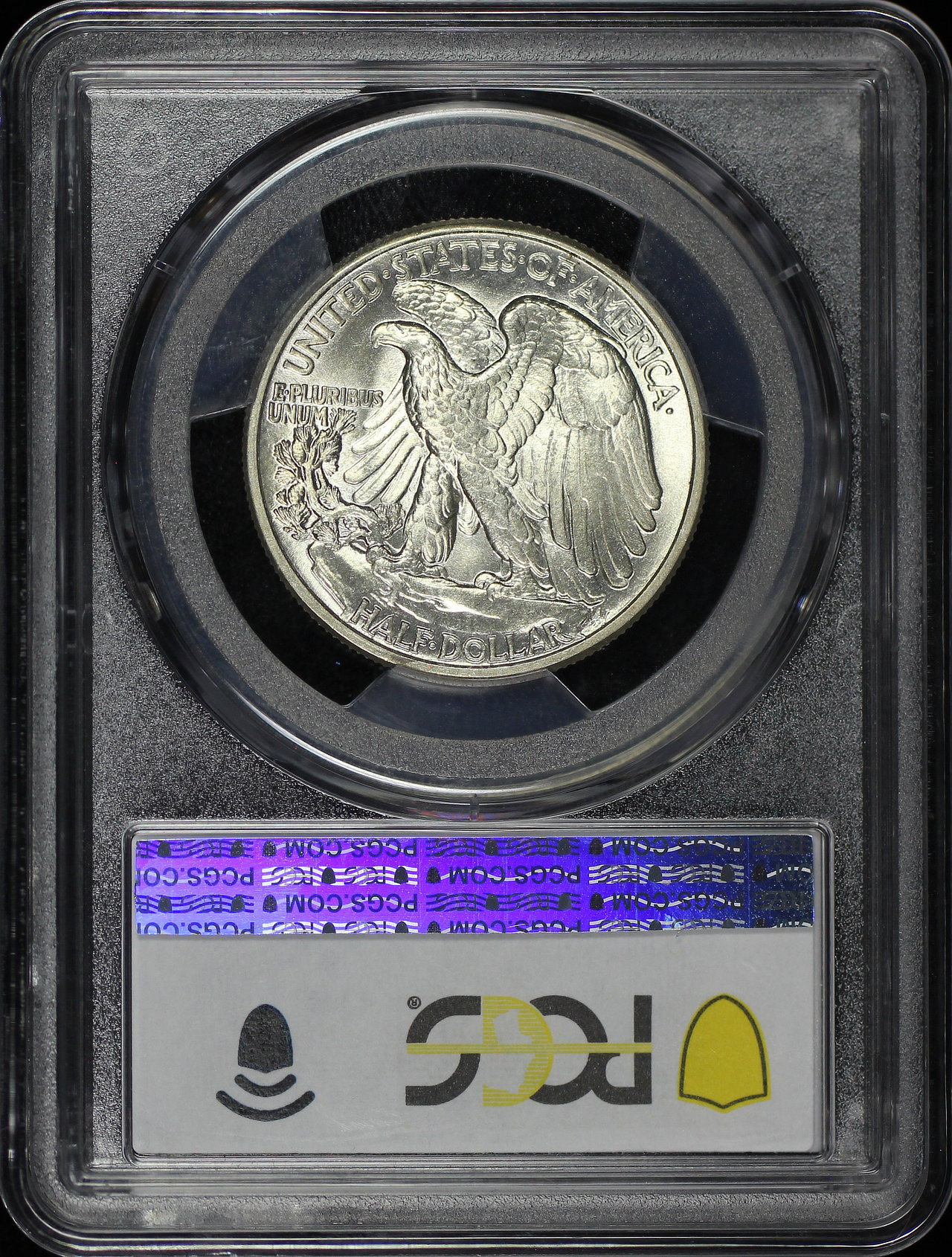 Reverse of this 1943 Walking Liberty Half Dollar PCGS MS-64