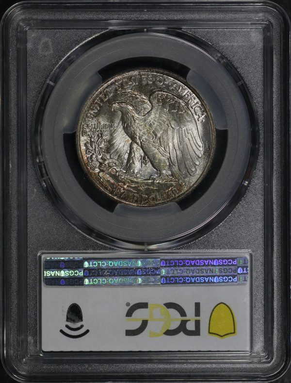 Reverse of this 1943 Walking Liberty Half Dollar PCGS MS-68