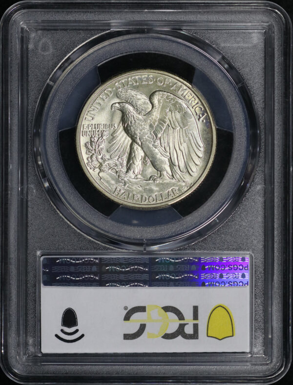 Reverse of this 1943-S Walking Liberty Half Dollar PCGS MS-66+