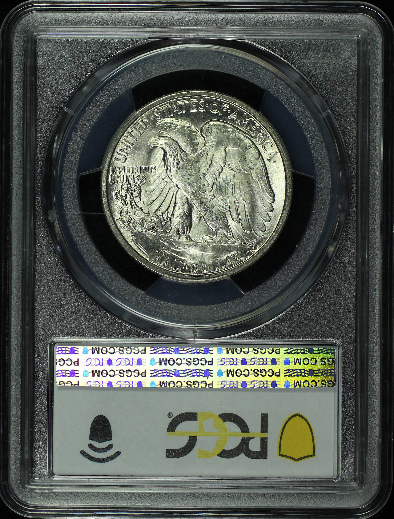 Reverse of this 1946-S Walking Liberty Half Dollar PCGS MS-65