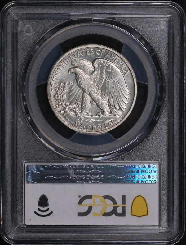 Reverse of this 1936 Walking Liberty Half Dollar PCGS PR-65