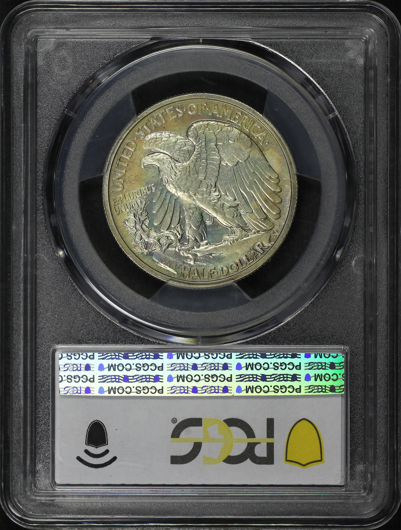 Reverse of this 1939 Walking Liberty Half Dollar PCGS PR-68