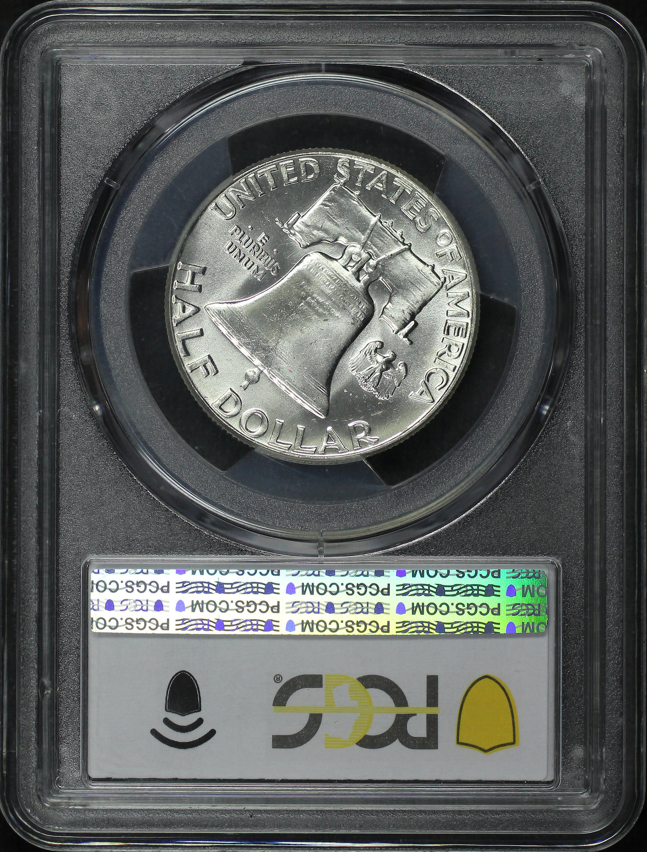 Reverse of this 1963 Franklin Half Dollar PCGS MS-66