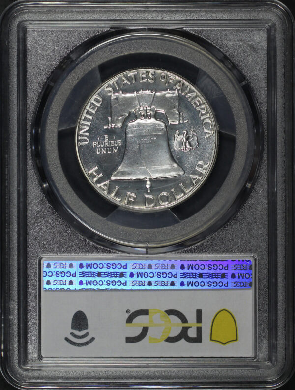 Reverse of this 1956 Franklin Half Dollar Type 1 PCGS PR-66