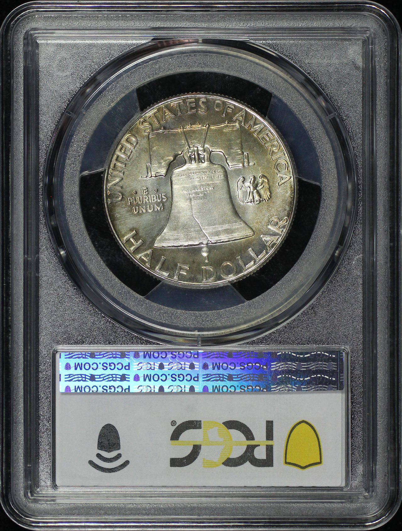 Reverse of this 1950 Franklin Half Dollar PCGS PR-65
