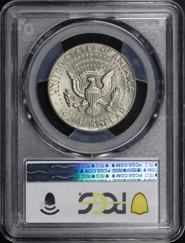 Reverse of this 1983-D Kennedy Half Dollar PCGS MS-66