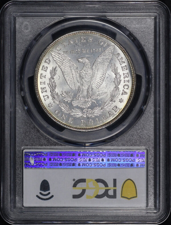 Reverse of this 1878 8TF Morgan Dollar PCGS MS-63
