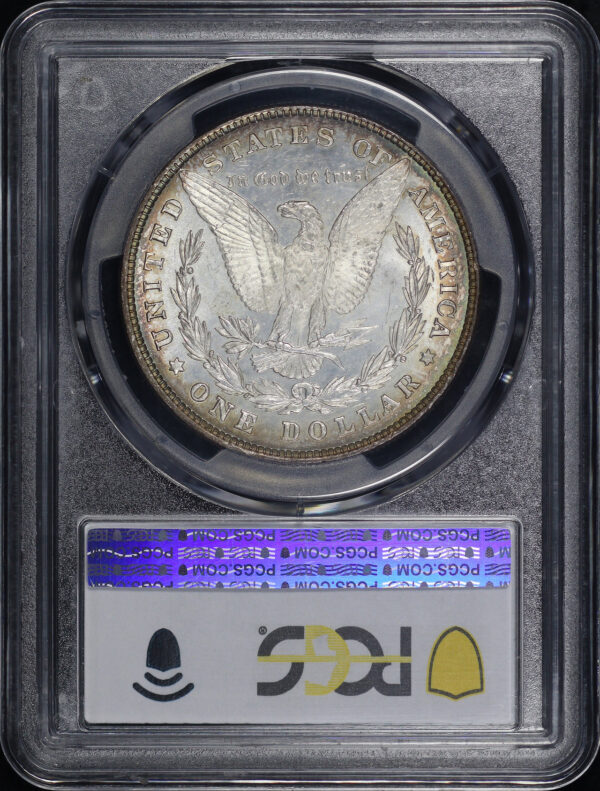 Reverse of this 1878 8TF Morgan Dollar PCGS MS-63