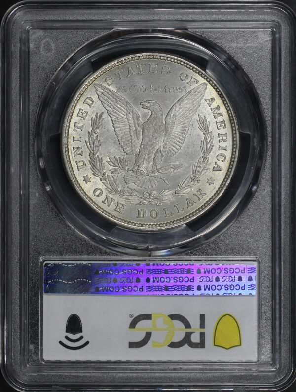 Reverse of this 1878 8TF Morgan Dollar PCGS MS-62