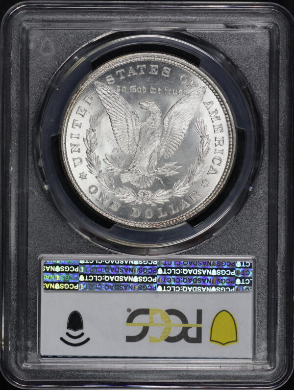 Reverse of this 1878 8TF Morgan Dollar PCGS MS-63