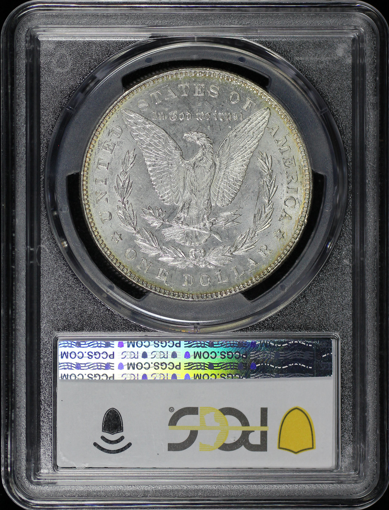Reverse of this 1878 Morgan Dollar 7TF Reverse of 1878 PCGS MS-63