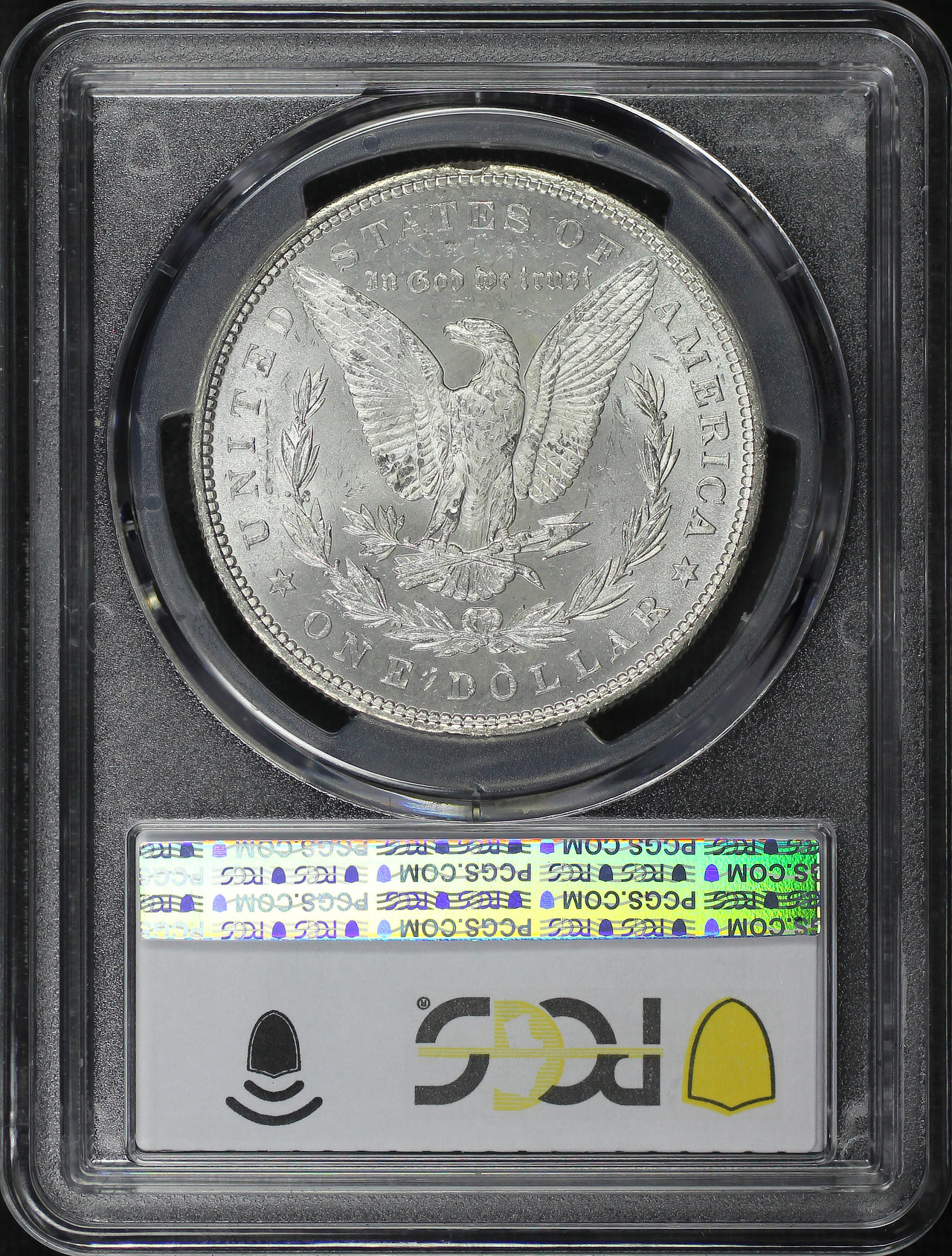 Reverse of this 1878 7TF Morgan Dollar Reverse of 1879 PCGS MS-62