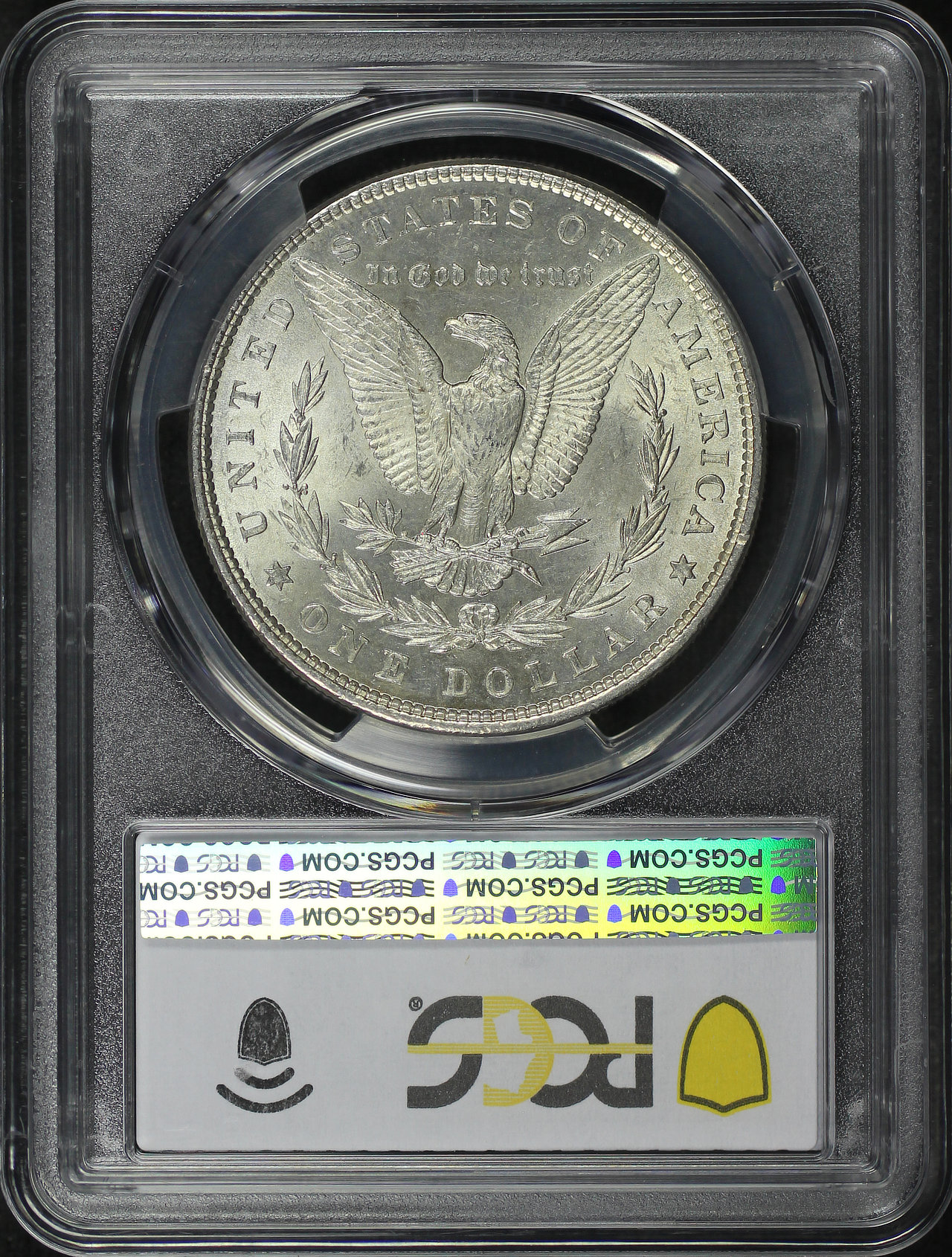 Reverse of this 1878 7TF Morgan Dollar Reverse of 1879 PCGS MS-62