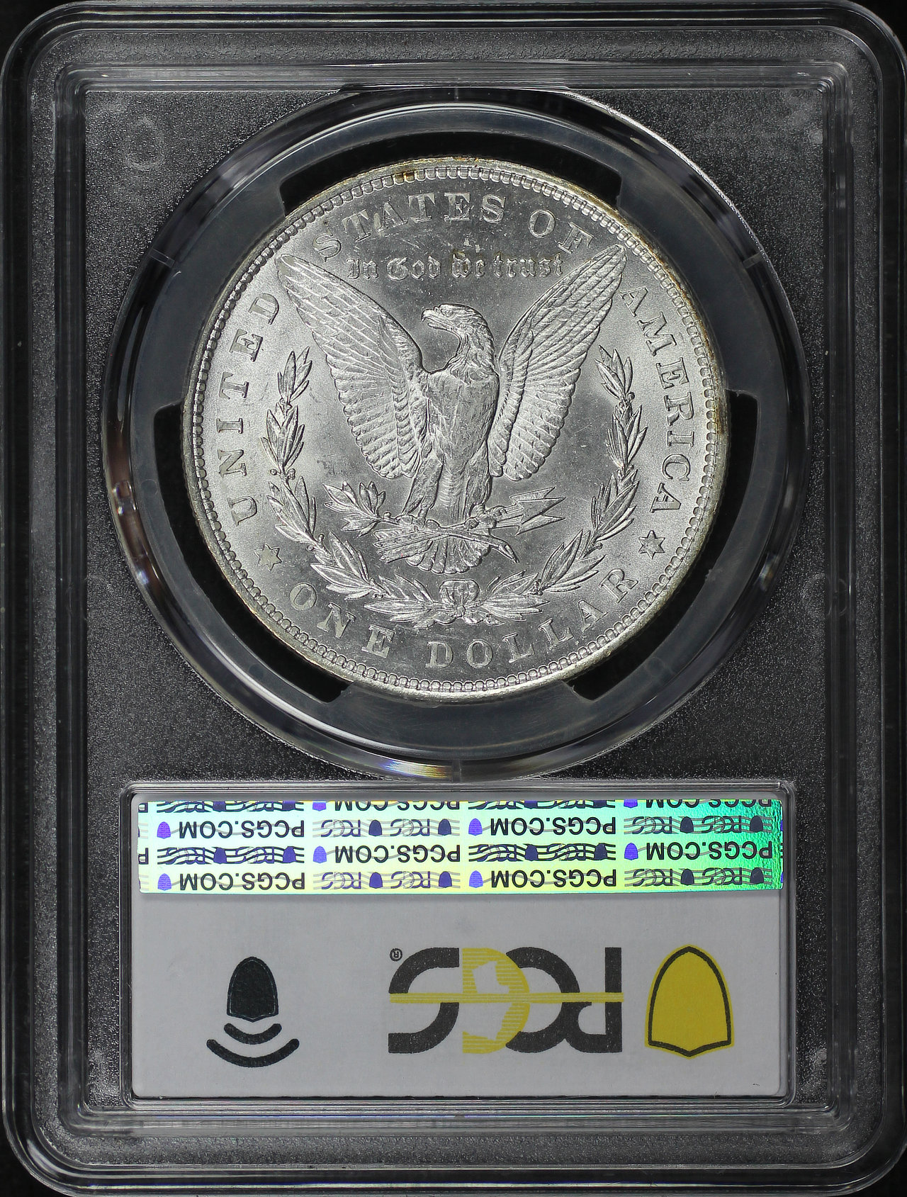 Reverse of this 1878 7TF Morgan Dollar Reverse of 1879 PCGS MS-63