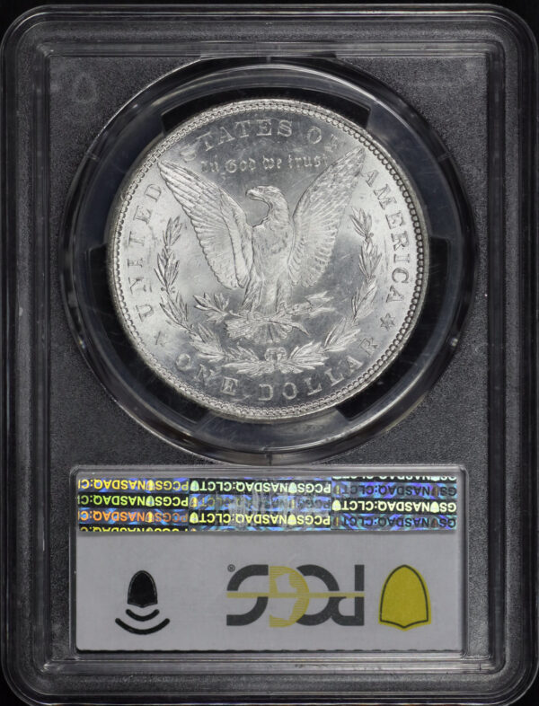 Reverse of this 1878 7TF Morgan Dollar Reverse of 1879 PCGS MS-63