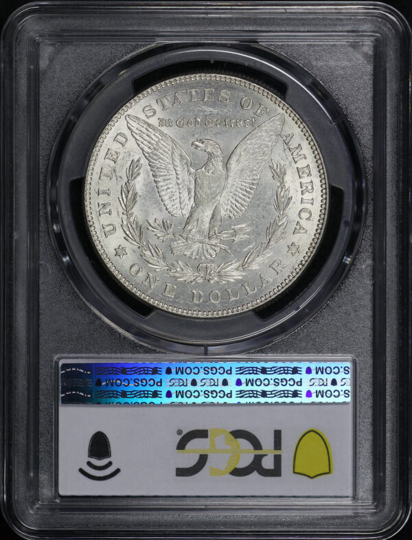 Reverse of this 1878 7/8TF Strong Morgan Dollar PCGS AU-55