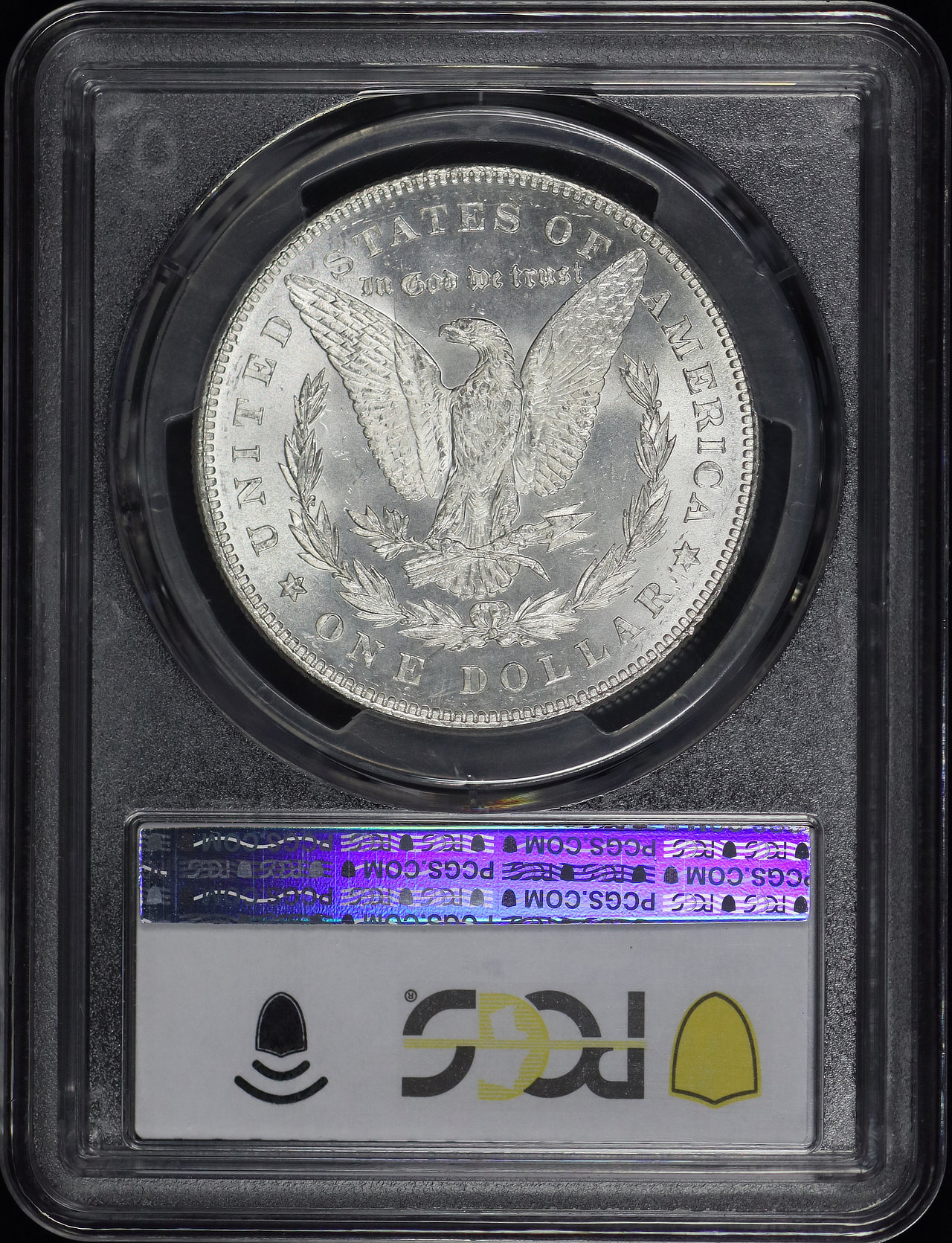 Reverse of this 1878 7/8TF Strong Morgan Dollar PCGS MS-63