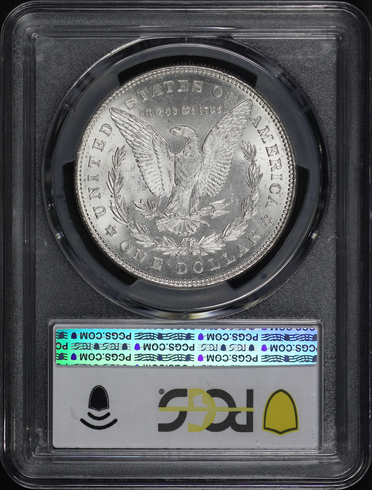 Reverse of this 1878 7/8TF Strong Morgan Dollar PCGS MS-63