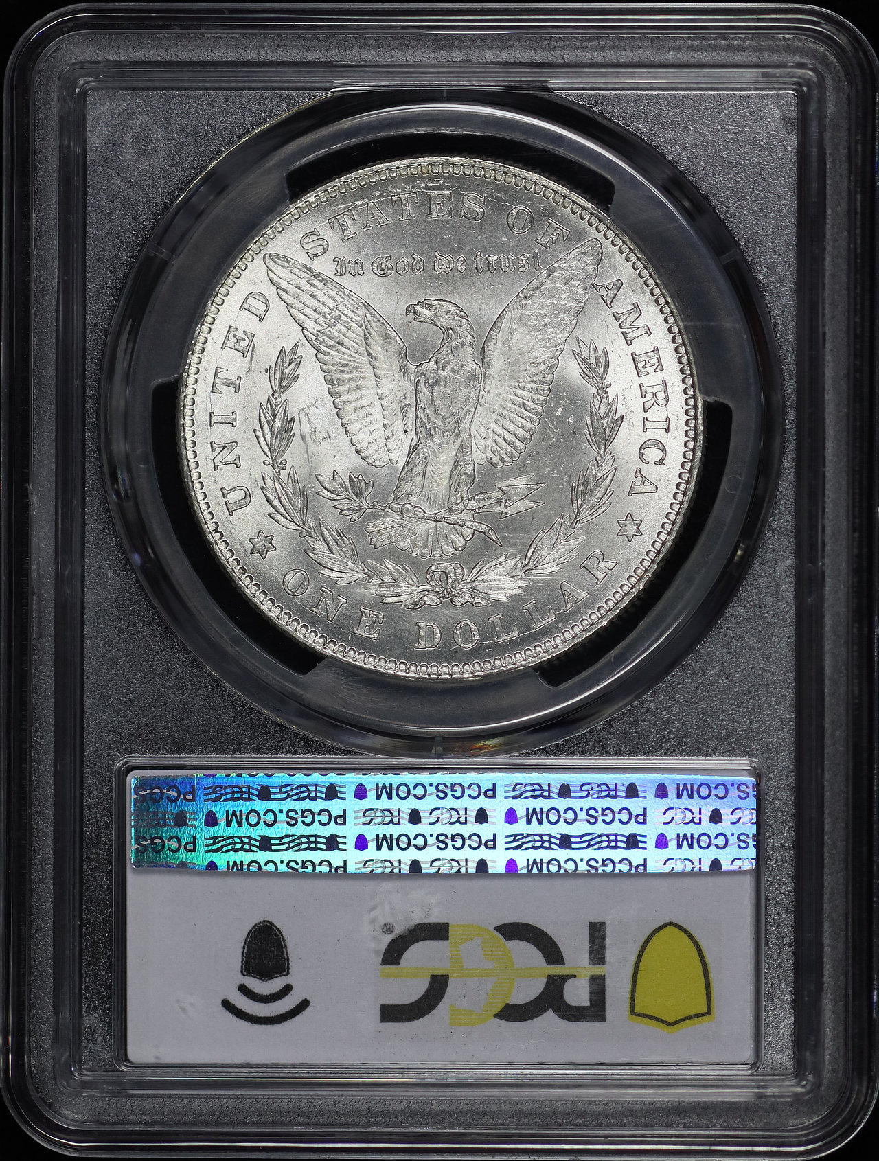 Reverse of this 1878 7/8TF Strong Morgan Dollar PCGS MS-63