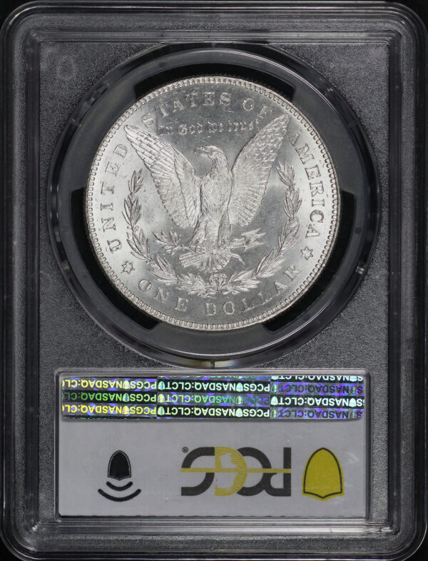 Reverse of this 1878 7/8TF Strong Morgan Dollar PCGS MS-64