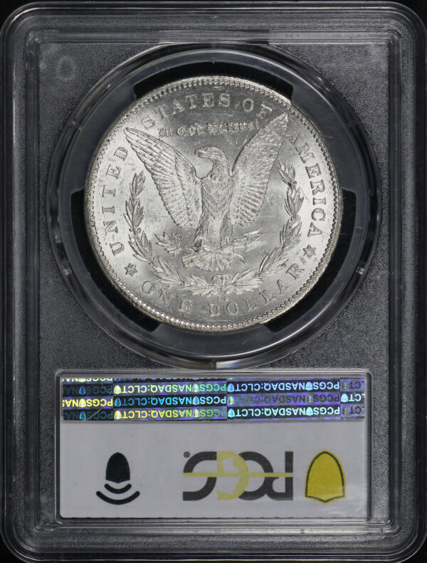 Reverse of this 1878-CC Morgan Dollar PCGS MS-62