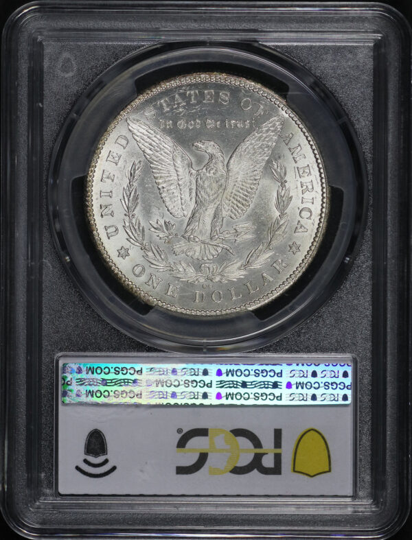 Reverse of this 1878-CC Morgan Dollar PCGS MS-62