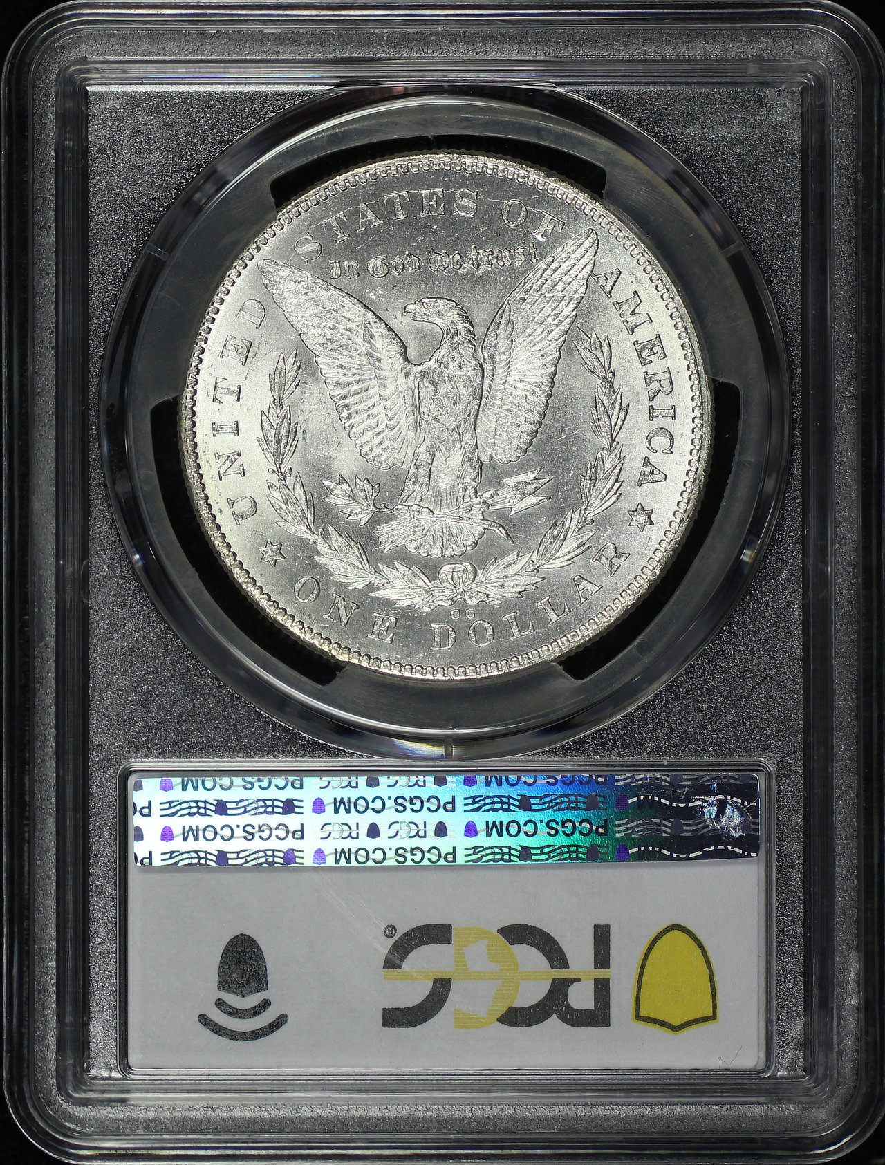 Reverse of this 1878-CC Morgan Dollar PCGS MS-62