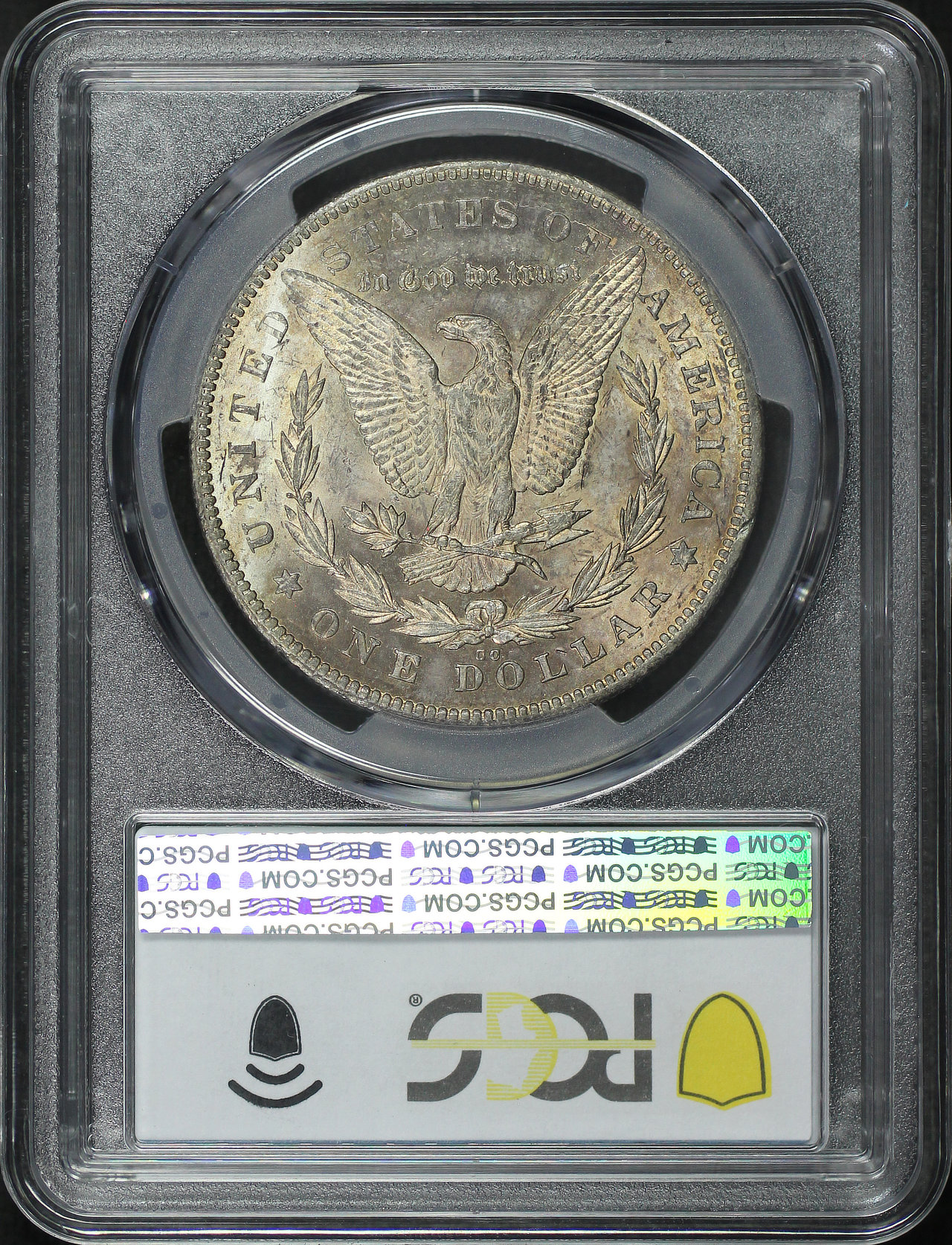 Reverse of this 1878-CC Morgan Dollar PCGS MS-62