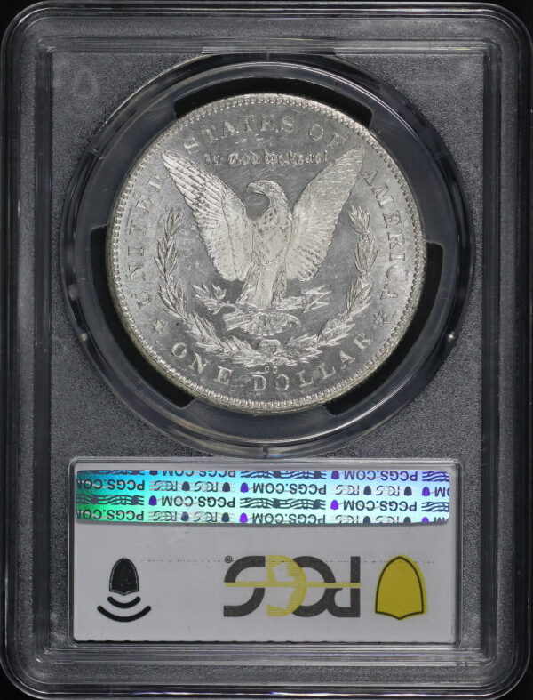 Reverse of this 1878-CC Morgan Dollar PCGS MS-62