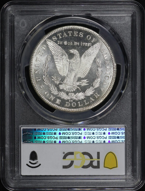 Reverse of this 1878-CC Morgan Dollar PCGS MS-63