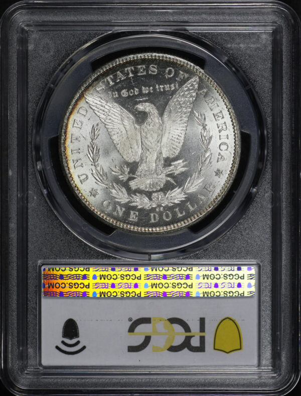 Reverse of this 1878-CC Morgan Dollar PCGS MS-63