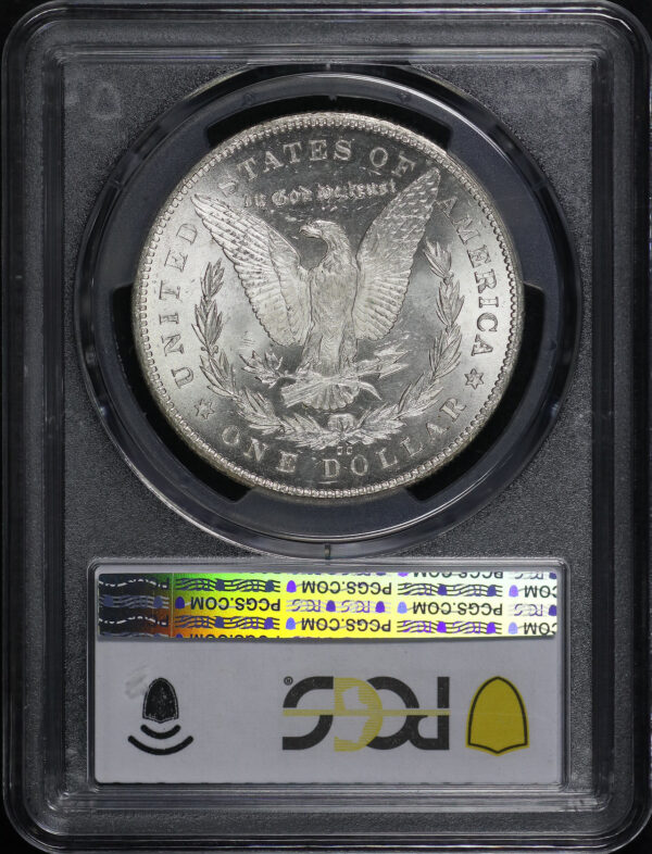 Reverse of this 1878-CC Morgan Dollar PCGS MS-63