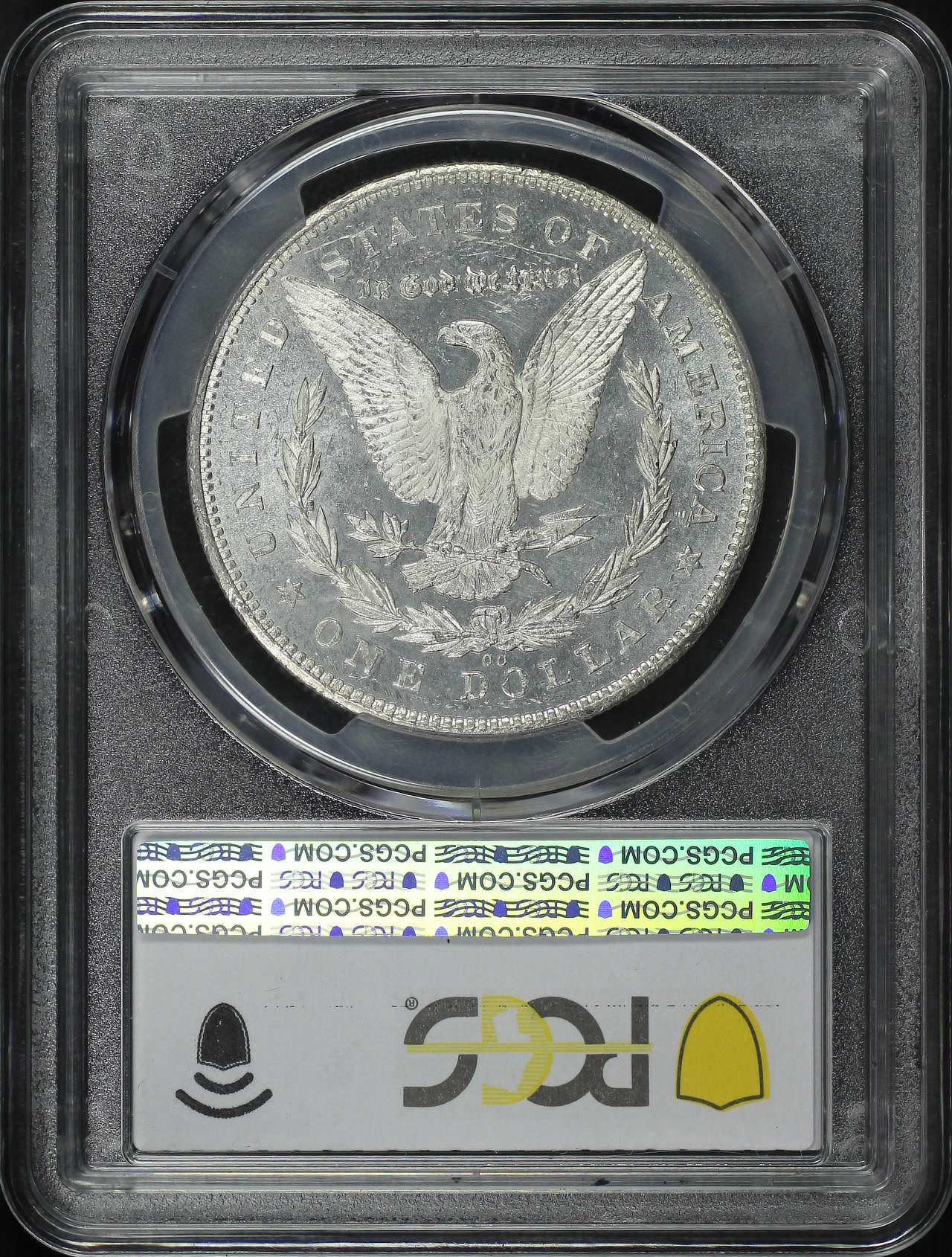 Reverse of this 1878-CC Morgan Dollar PCGS MS-63