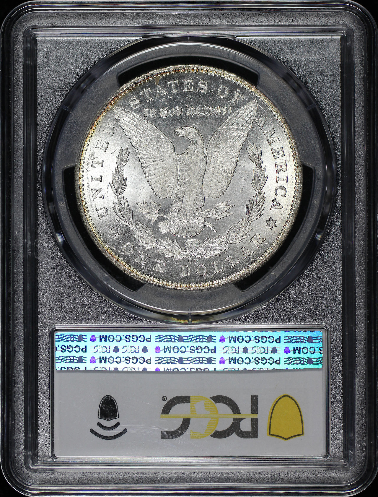 Reverse of this 1878-CC Morgan Dollar PCGS MS-63
