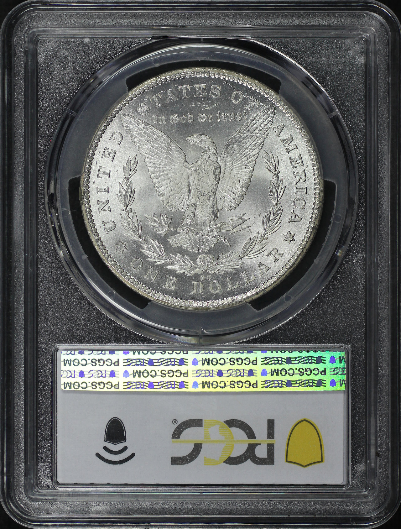 Reverse of this 1878-CC Morgan Dollar PCGS MS-63