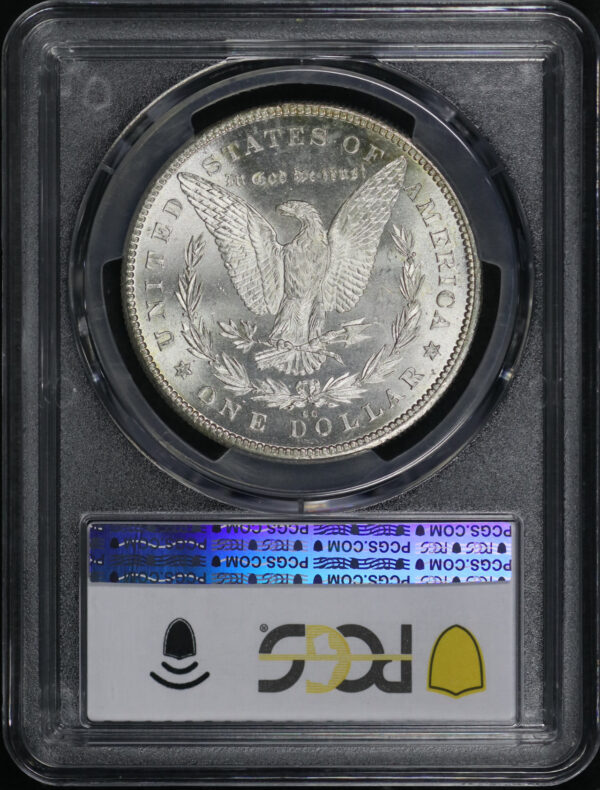 Reverse of this 1878-CC Morgan Dollar PCGS MS-63