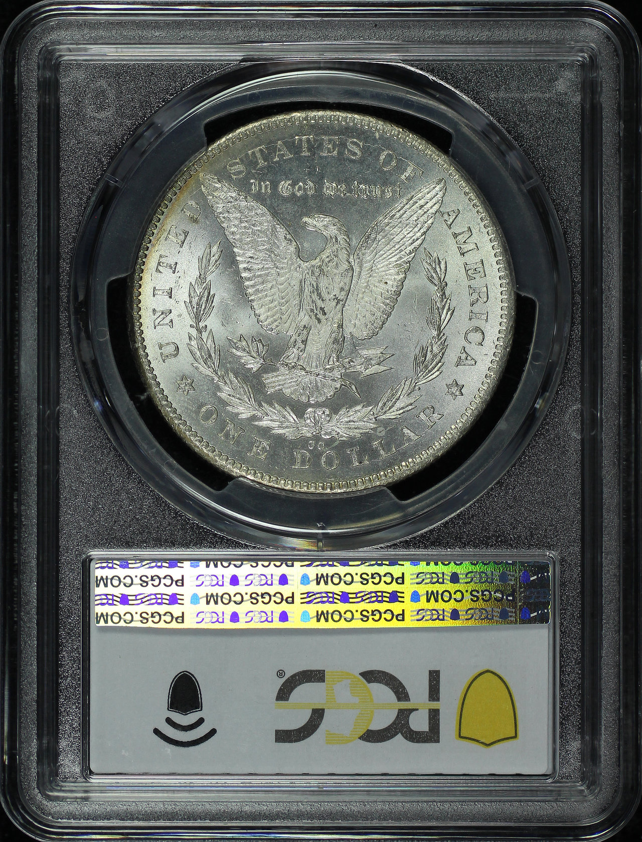 Reverse of this 1878-CC Morgan Dollar PCGS MS-63