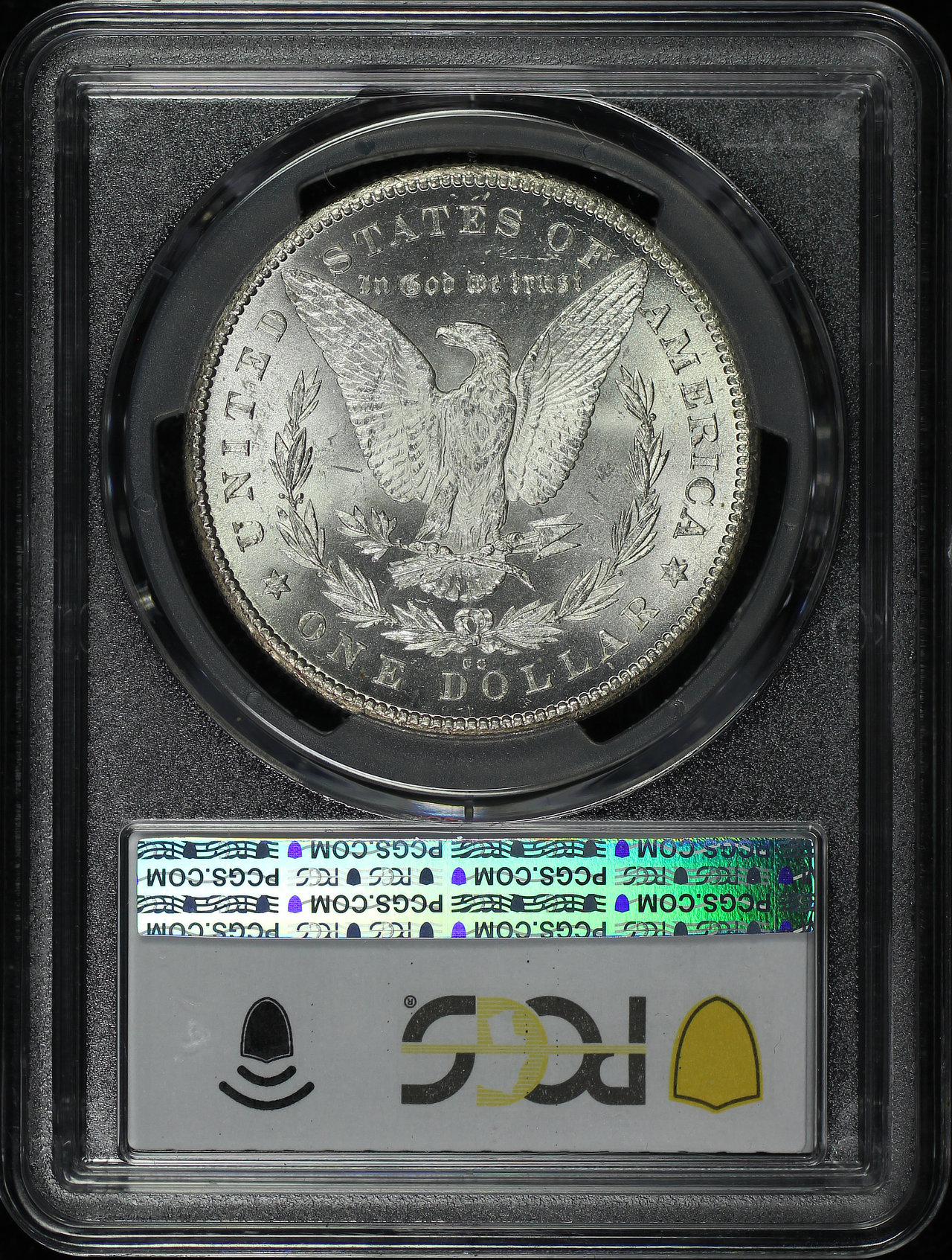 Reverse of this 1878-CC Morgan Dollar PCGS MS-64