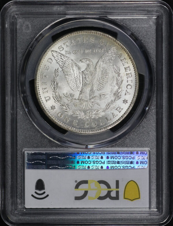 Reverse of this 1878-CC Morgan Dollar PCGS MS-64+