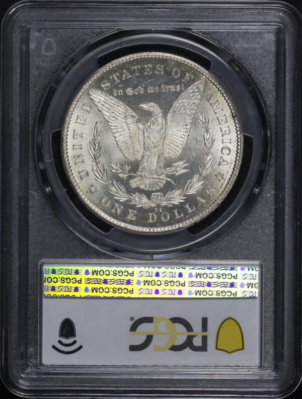 Reverse of this 1878-CC Morgan Dollar PCGS MS-65