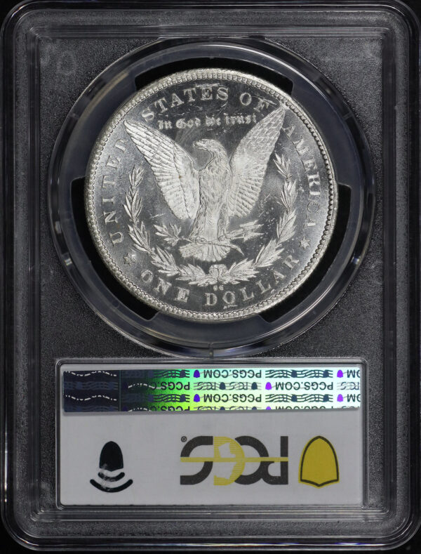 Reverse of this 1878-CC Morgan Dollar PCGS MS-65