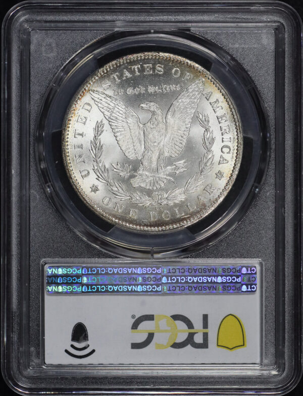 Reverse of this 1878-CC Morgan Dollar PCGS MS-62