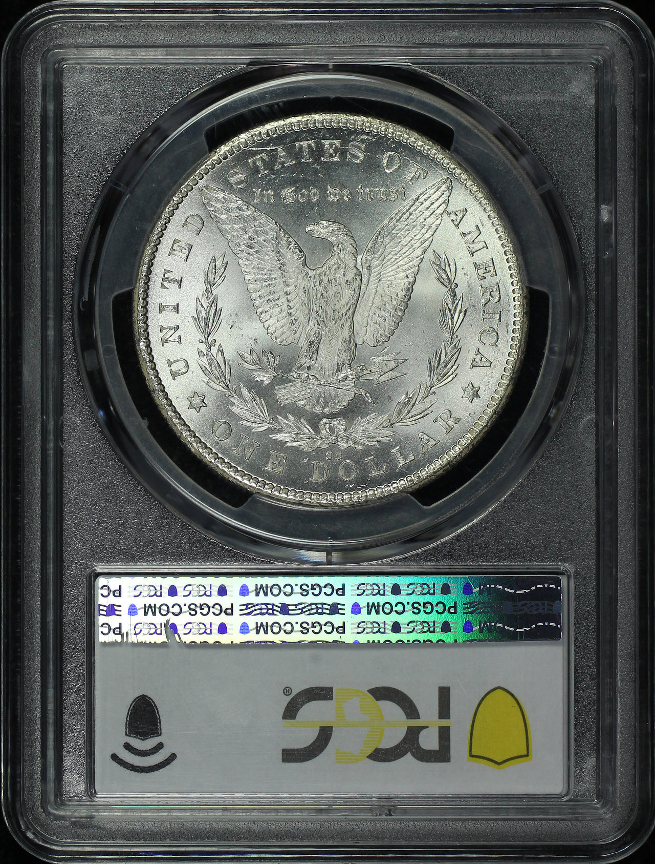 Reverse of this 1878-CC Morgan Dollar PCGS MS-62