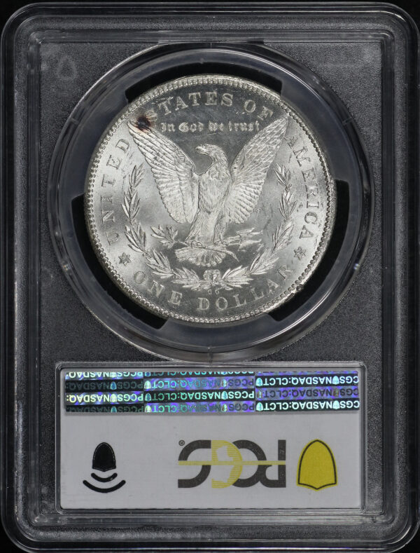 Reverse of this 1878-CC Morgan Dollar PCGS MS-63