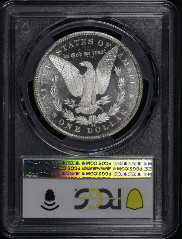 Reverse of this 1878-CC Morgan Dollar PCGS MS-65+ PL