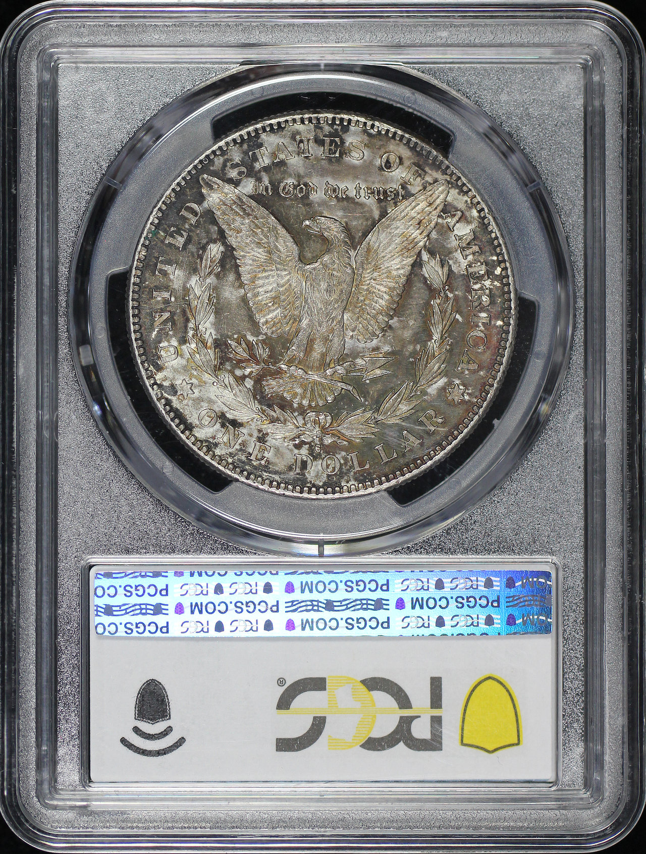 Reverse of this 1878-S Morgan Dollar PCGS AU-58