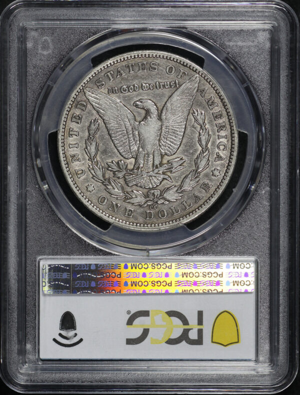 Reverse of this 1879-CC Morgan Dollar PCGS VF-30