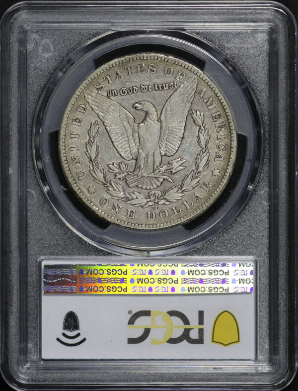 Reverse of this 1879-CC Morgan Dollar PCGS XF-40